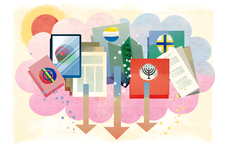 Illustration: Rebecca Elfast.