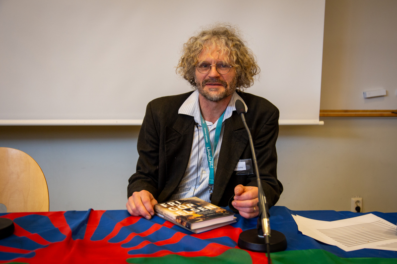 Jan Selling, professor i kritiska romska studier, S&ouml;dert&ouml;rn H&ouml;gskola. Foto: Leonarda Arcidiacono.