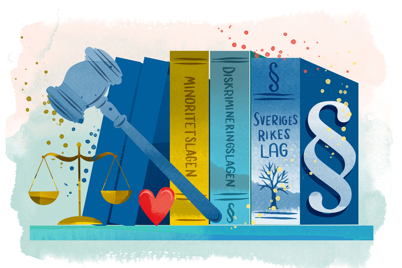 En av de nya illustrationerna. Illustrat&ouml;r: Rebecca Elfast.