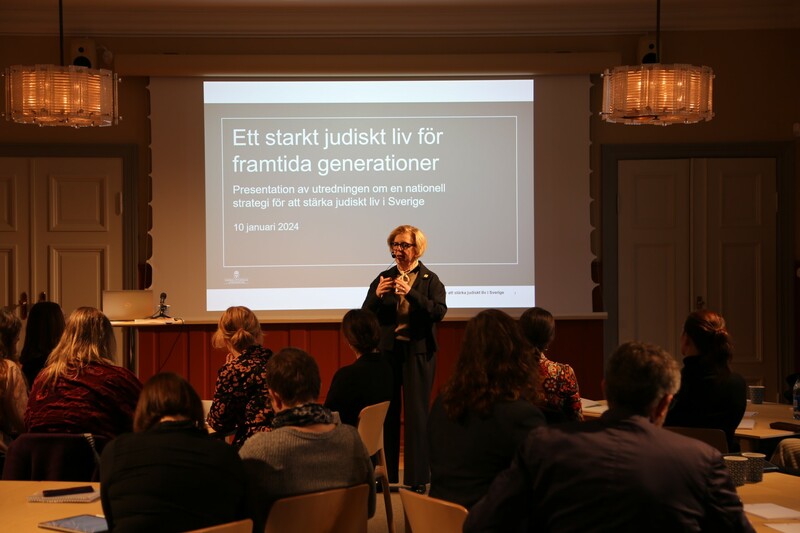 Landsh&ouml;vdingen i Kronoberg Maria Arnholm Foto: &Aring;sa frostfeldt