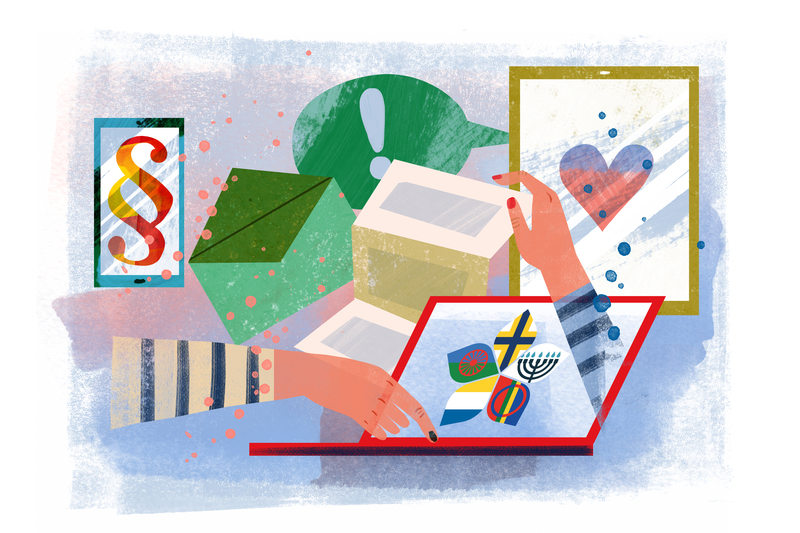 Illustration: Rebecca Elfast. Illustration: Rebecca Elfast.