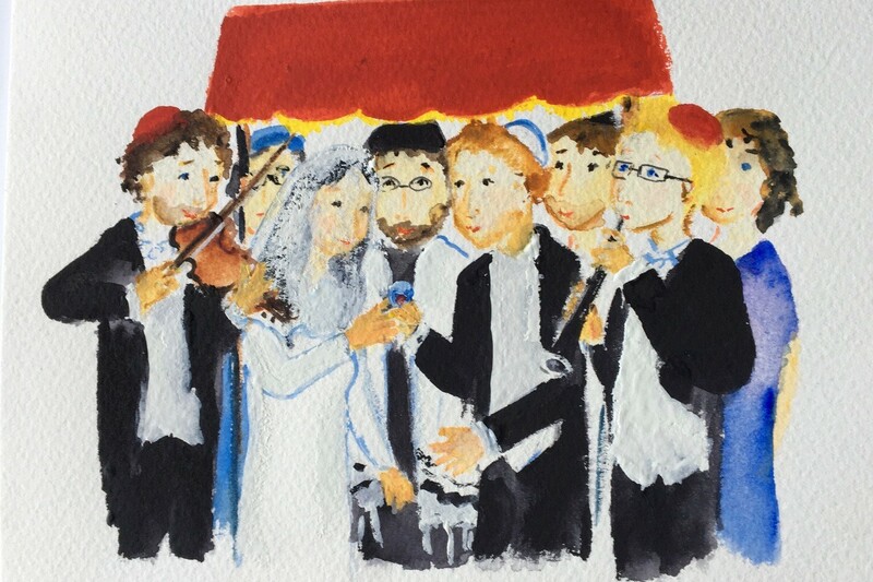 Shabbes i S&ouml;rby Illustration: Rebecka Lagercrantz